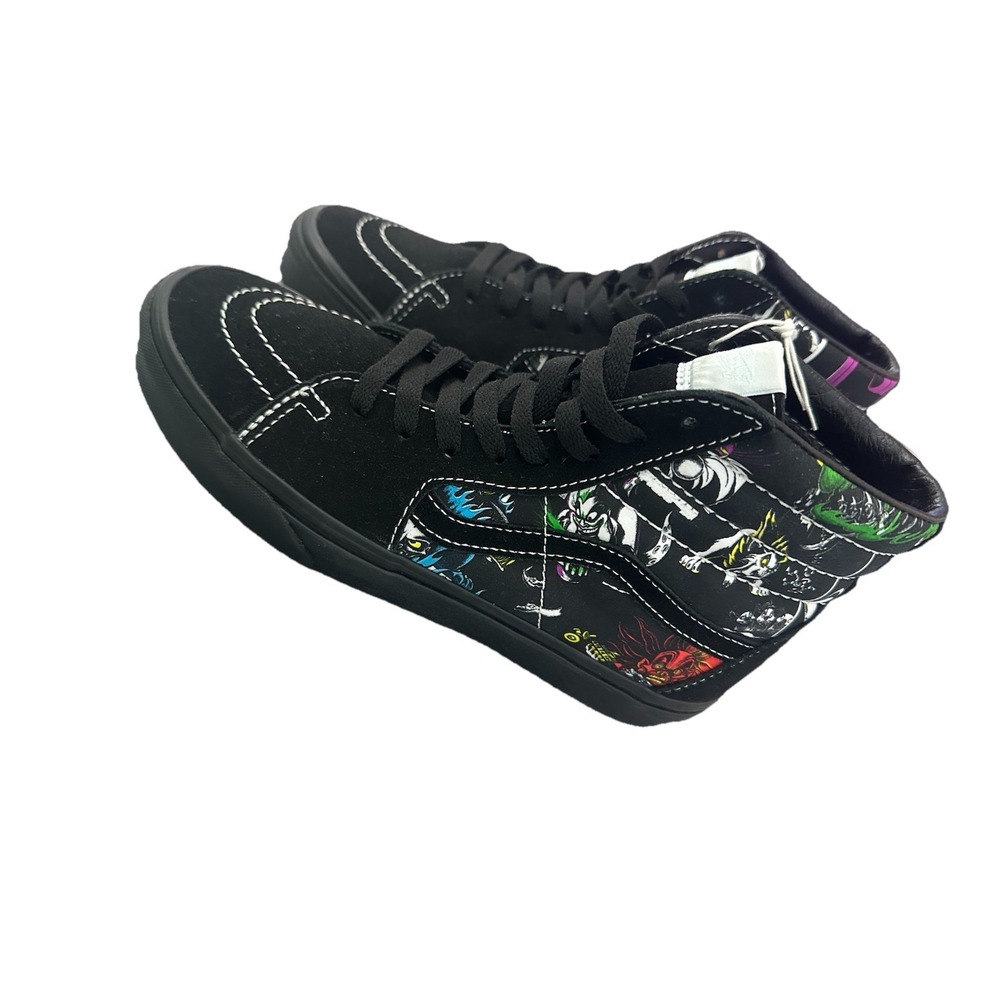 DISNEY x VANS Unisex's SK8-HI 100yrs Villains Black Shoes Size 6.5 Women's 8 New